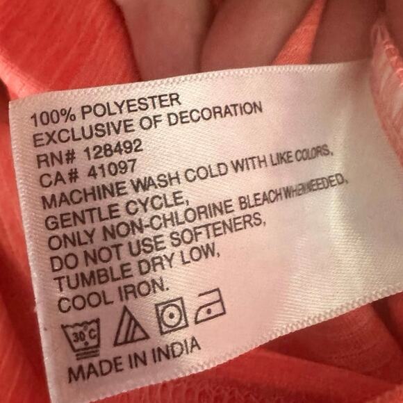 Greg Norman Creamsicle Orange Polo XXXL - Picture 6 of 6